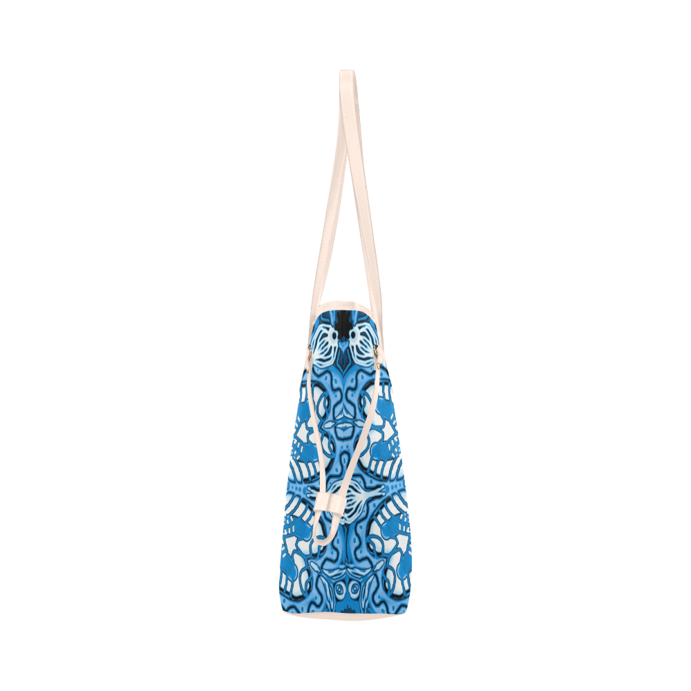 summer mandala 12 Clover Canvas Tote Bag (Model 1661)