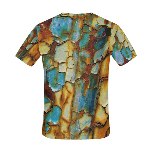 Rusty texture All Over Print T-Shirt for Men (USA Size) (Model T40)