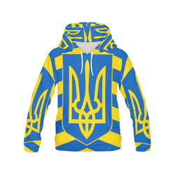 UKRAINE-2 All Over Print Hoodie for Men (USA Size) (Model H13)