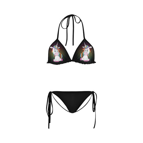 Einhorn Regenbogen Rutsche Bikini Custom Bikini Swimsuit