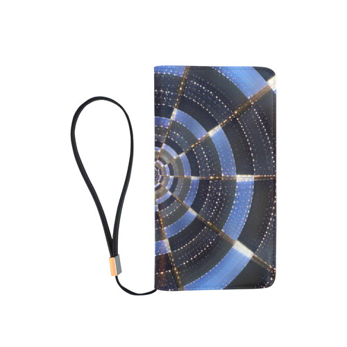 Midnight Crazy Dart Men's Clutch Purse （Model 1638）