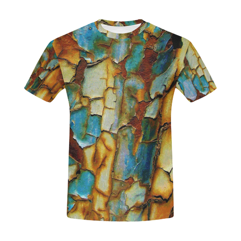 Rusty texture All Over Print T-Shirt for Men (USA Size) (Model T40)