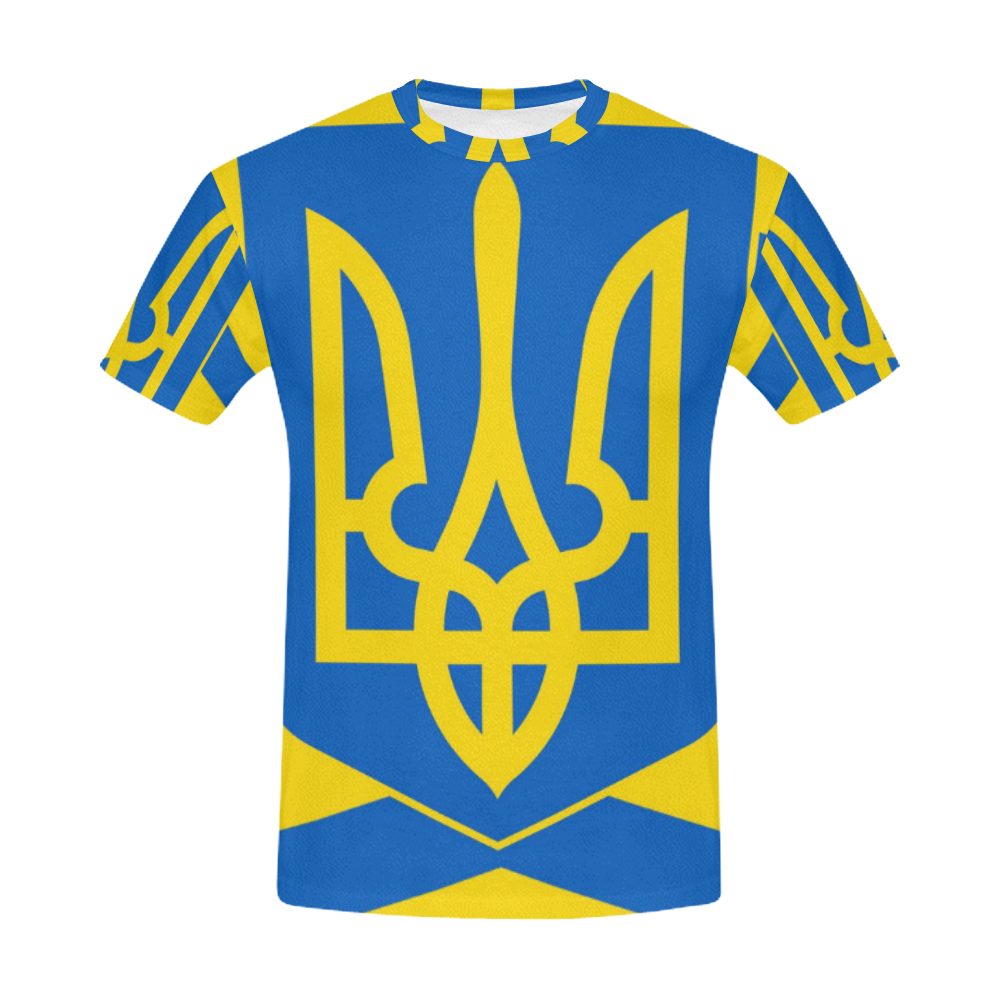 UKRAINE-2 All Over Print T-Shirt for Men (USA Size) (Model T40)