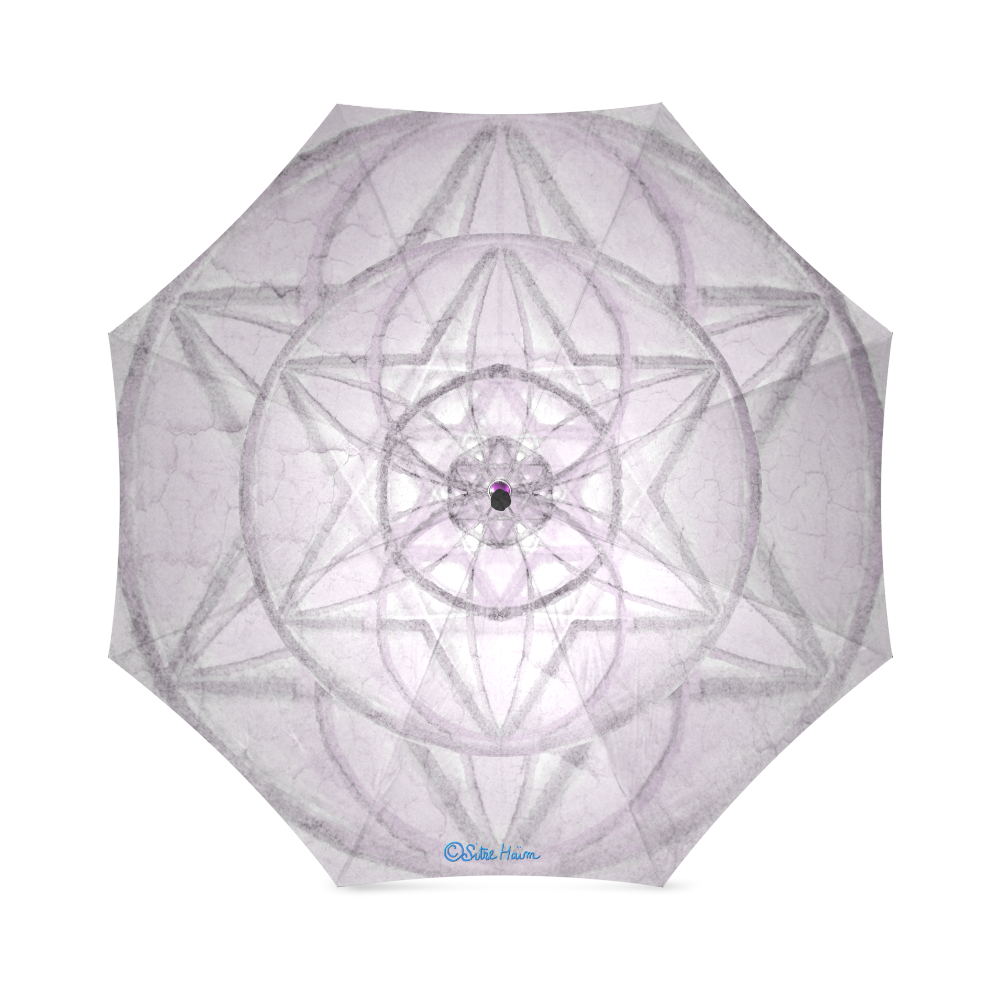 Protection- transcendental love by Sitre haim Foldable Umbrella (Model U01)