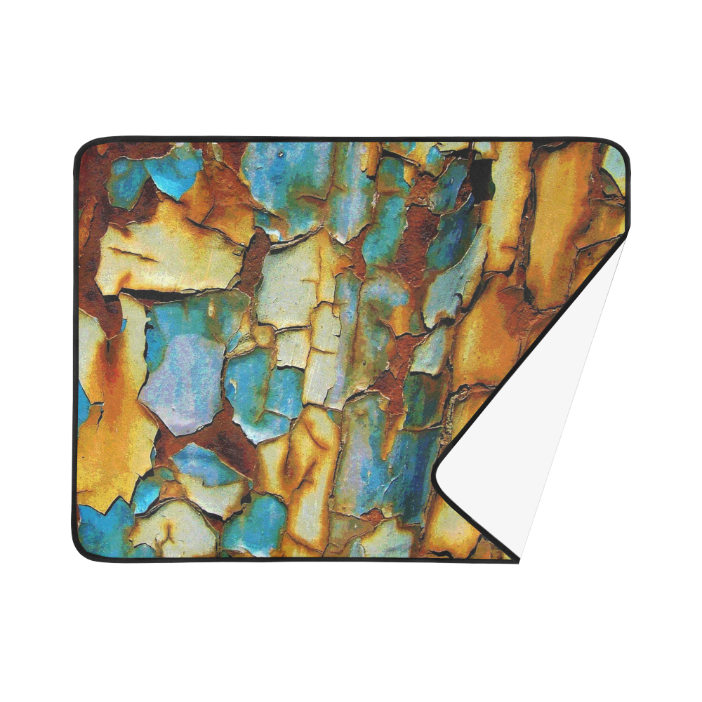 Rusty texture Beach Mat 78"x 60"