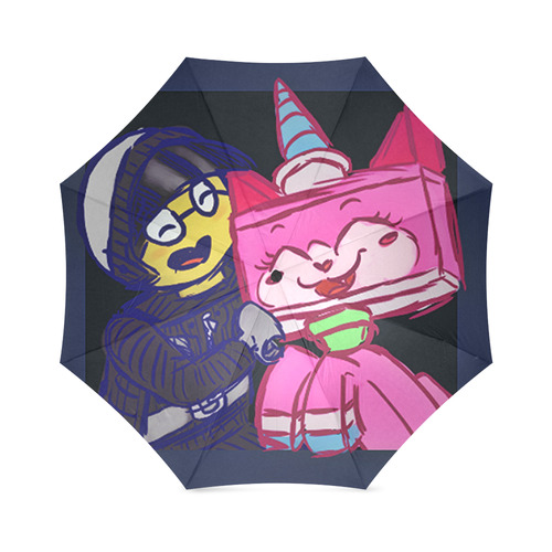 unique friends Foldable Umbrella (Model U01)