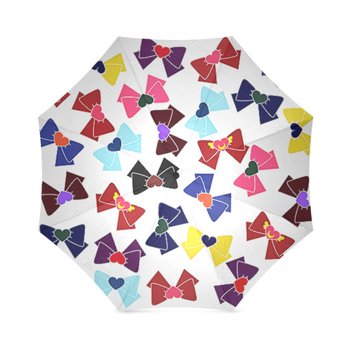 Sailor moon pattern Foldable Umbrella (Model U01)