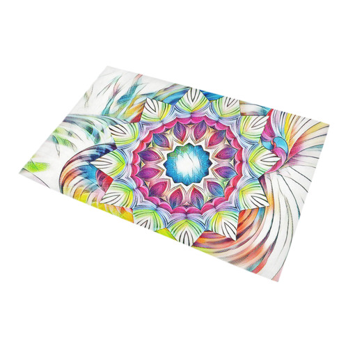 Sunshine Feeling Mandala Bath Rug 20''x 32''