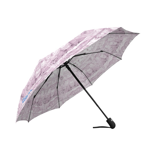 Protection-Jerusalem by love-Sitre Haim Auto-Foldable Umbrella (Model U04)