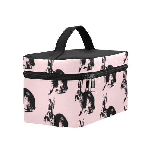 pink cute bunny pattern Lunch Bag/Large (Model 1658)