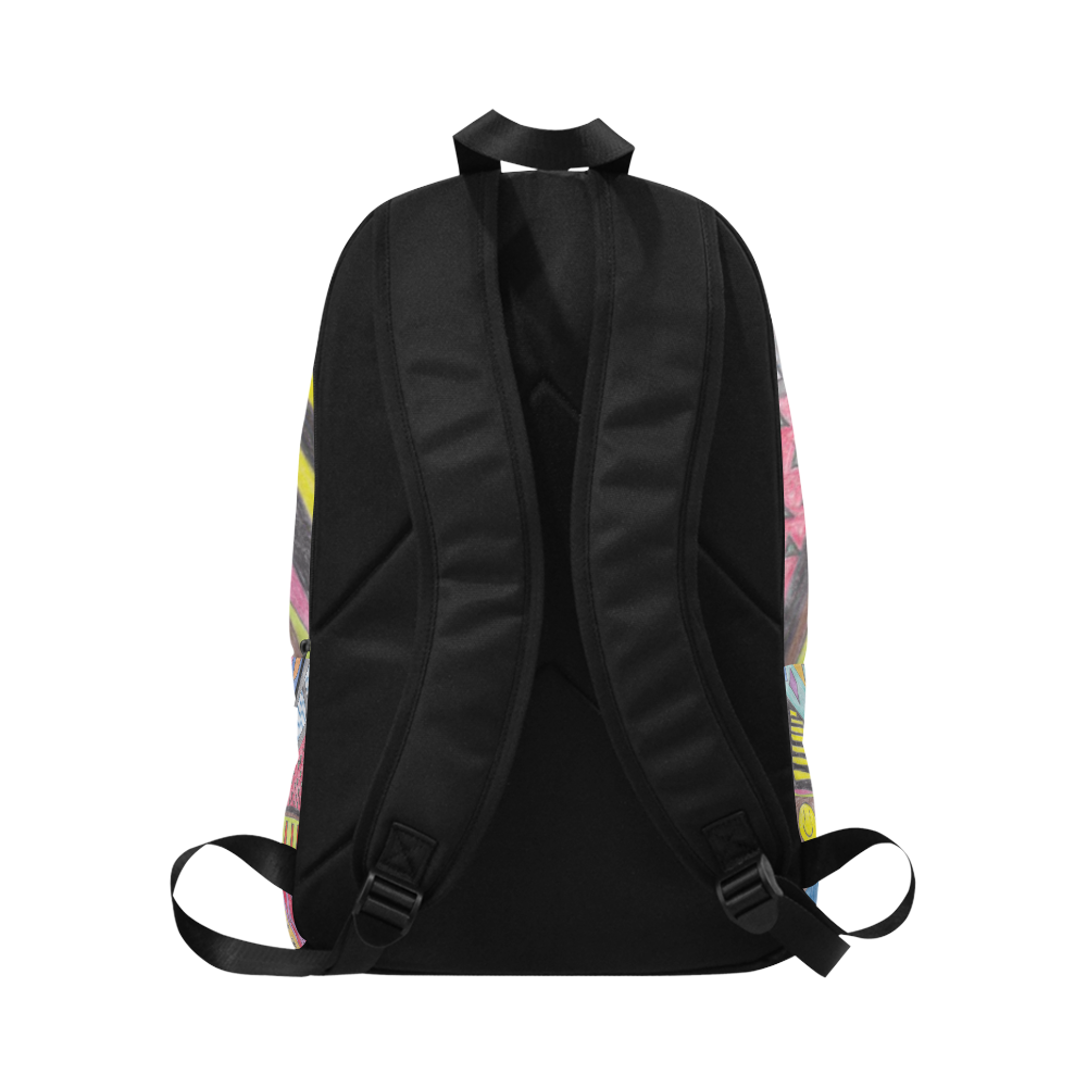 Colour Spial Fabric Backpack for Adult (Model 1659)