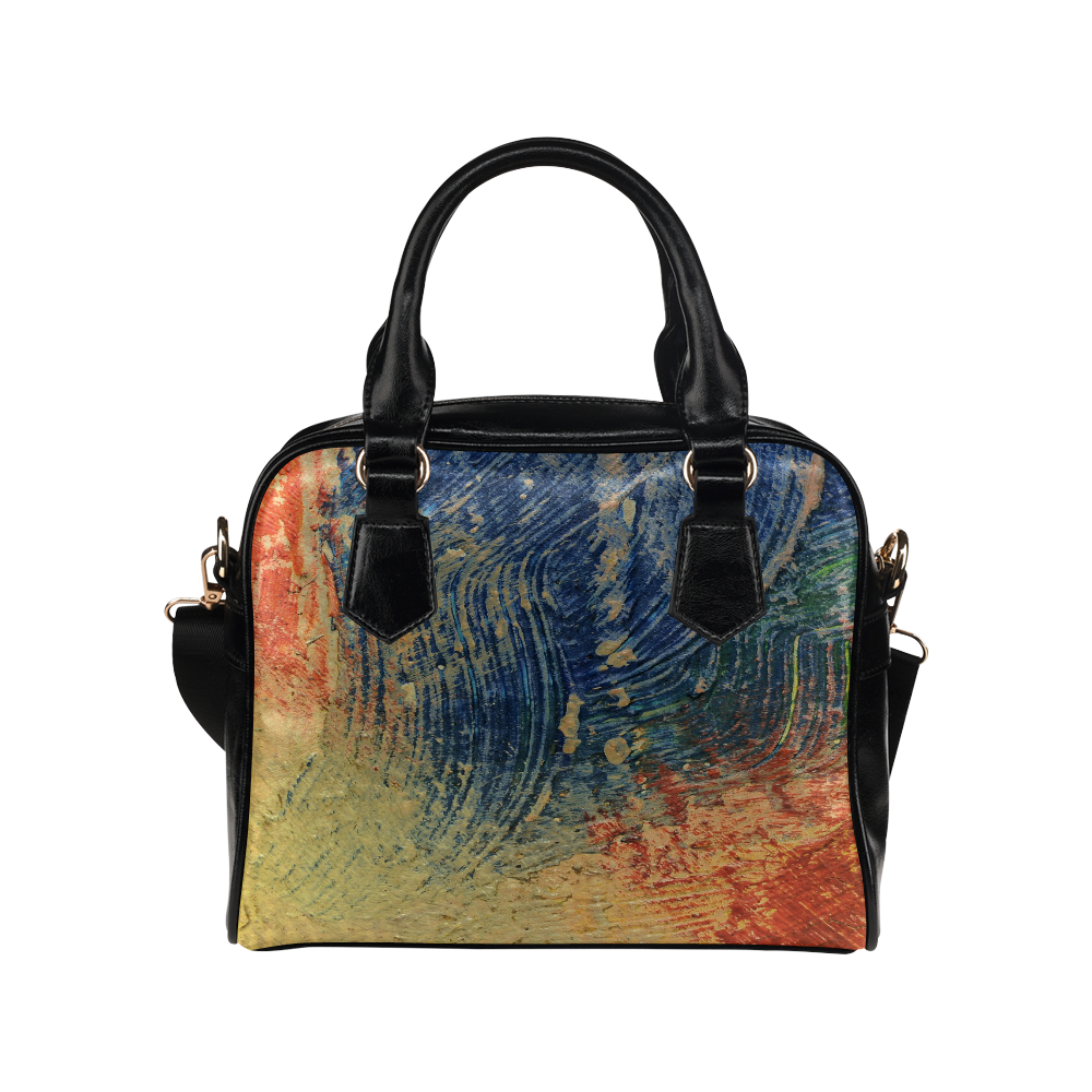 3 colors paint Shoulder Handbag (Model 1634)