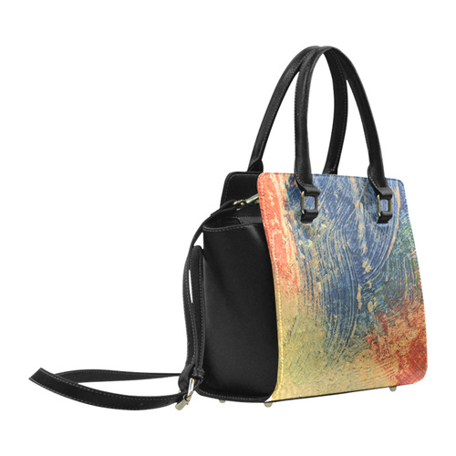 3 colors paint Classic Shoulder Handbag (Model 1653)