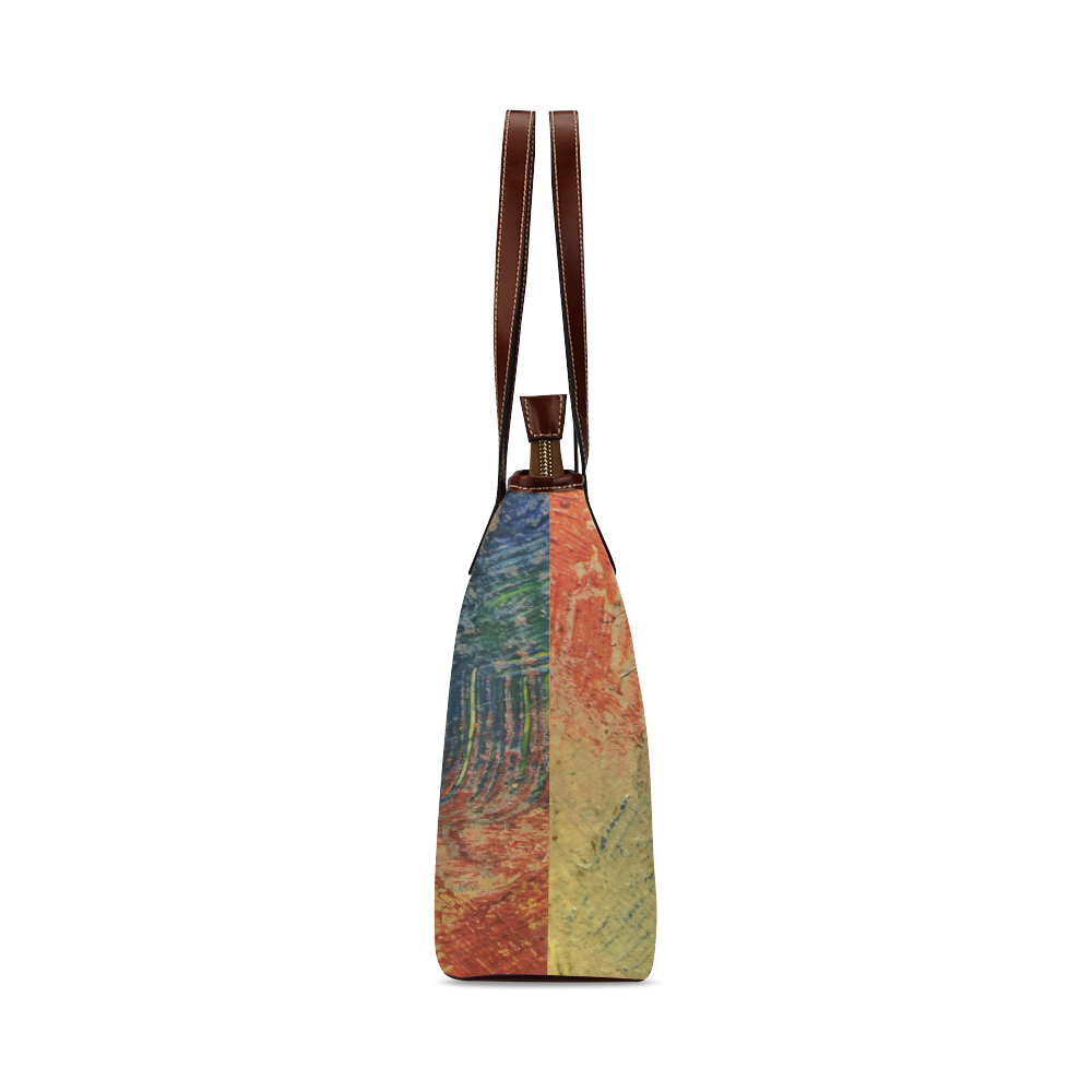 3 colors paint Shoulder Tote Bag (Model 1646)