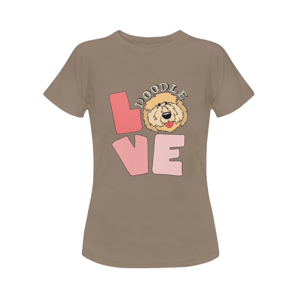 DOODLE LOVE Women's Classic T-Shirt (Model T17）