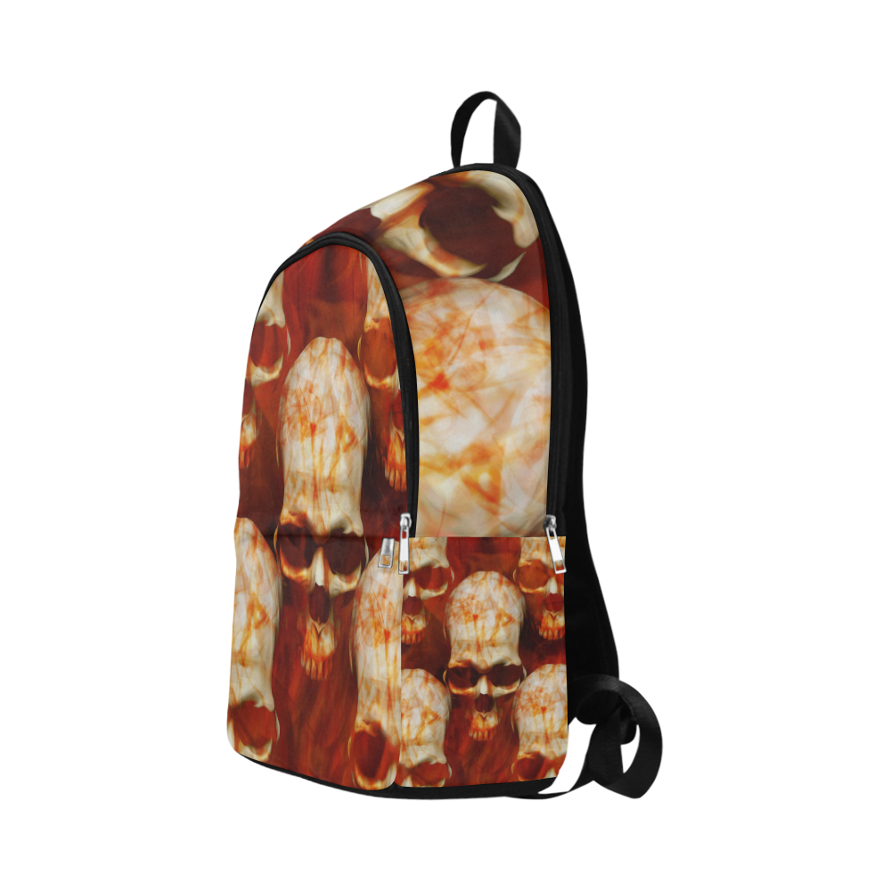 Marbled skulls Fabric Backpack for Adult (Model 1659)