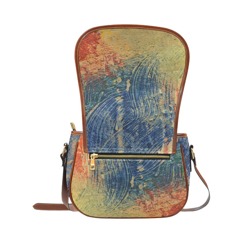 3 colors paint Saddle Bag/Large (Model 1649)