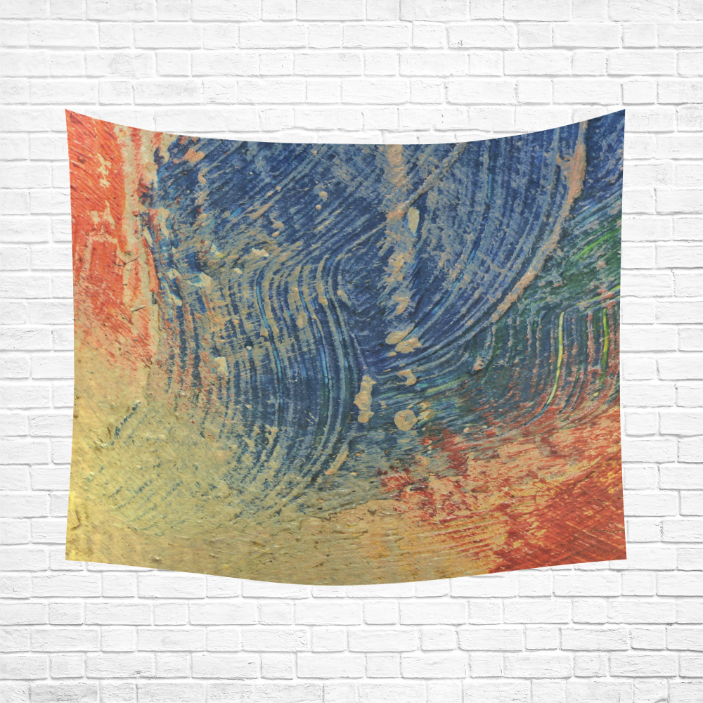 3 colors paint Cotton Linen Wall Tapestry 60"x 51"