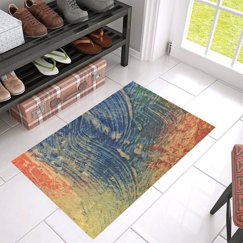 3 colors paint Azalea Doormat 30" x 18" (Sponge Material)