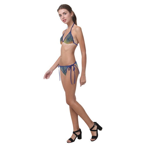 3 colors paint Custom Bikini Swimsuit (Model S01)