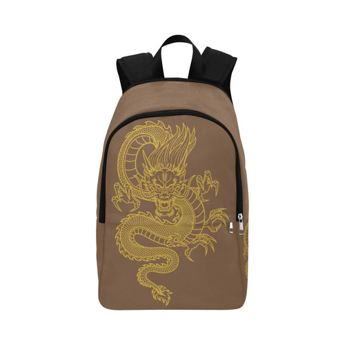 Chinese Dragon Fabric Backpack for Adult (Model 1659)