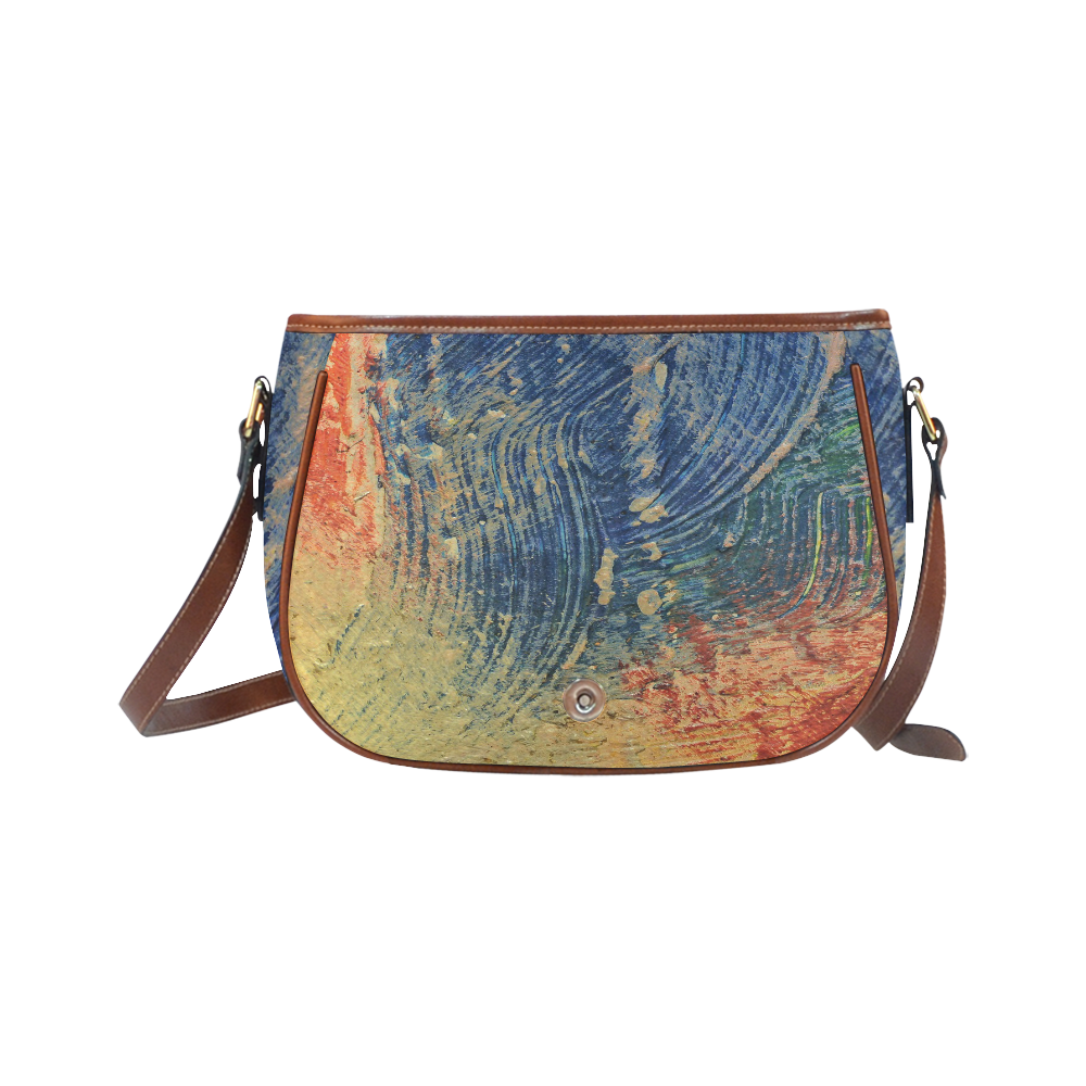 3 colors paint Saddle Bag/Large (Model 1649)