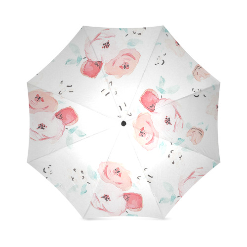 floral pattern Foldable Umbrella (Model U01)