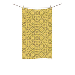 Primrose Yellow Shadows Custom Towel 16"x28"