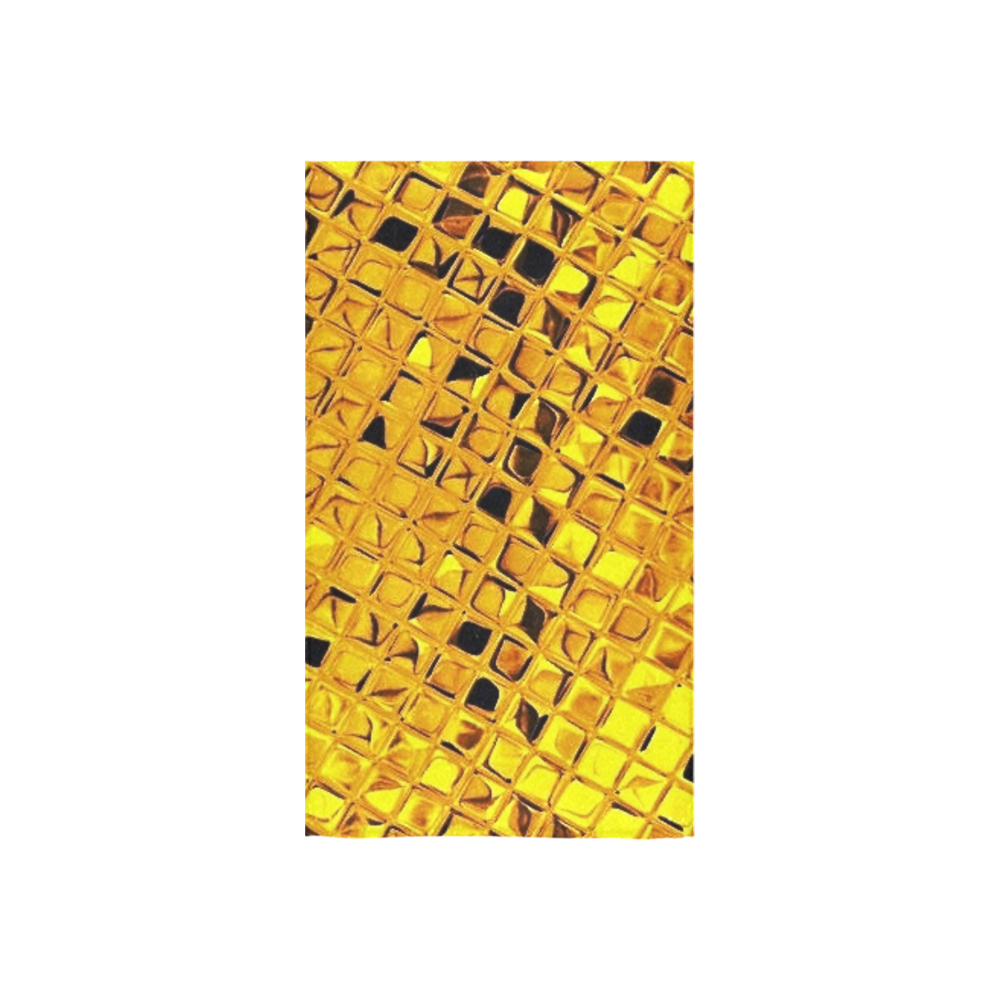 Metallic Yellow Custom Towel 16"x28"