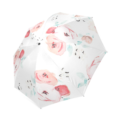 floral pattern Foldable Umbrella (Model U01)