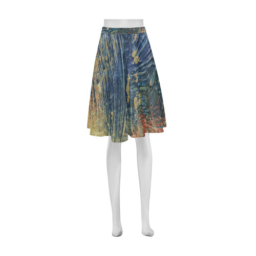 3 colors paint Athena Women's Short Skirt (Model D15)