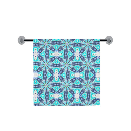 Blue Pinwheel Bath Towel 30"x56"