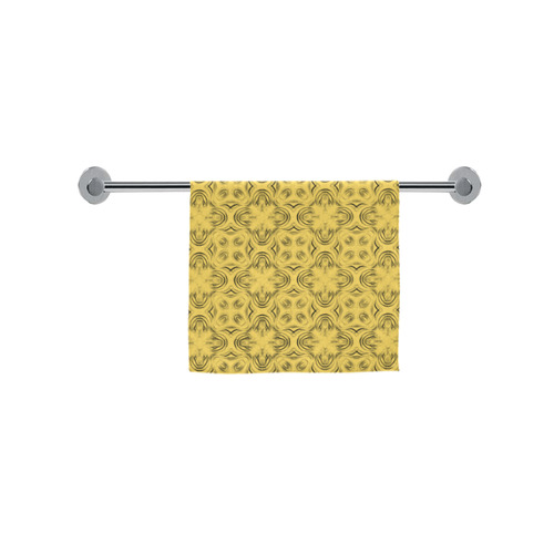 Primrose Yellow Shadows Custom Towel 16"x28"