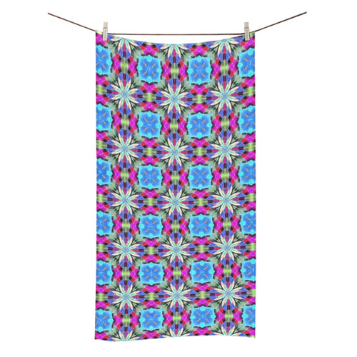 Multicolored Abstract Bath Towel 30"x56"