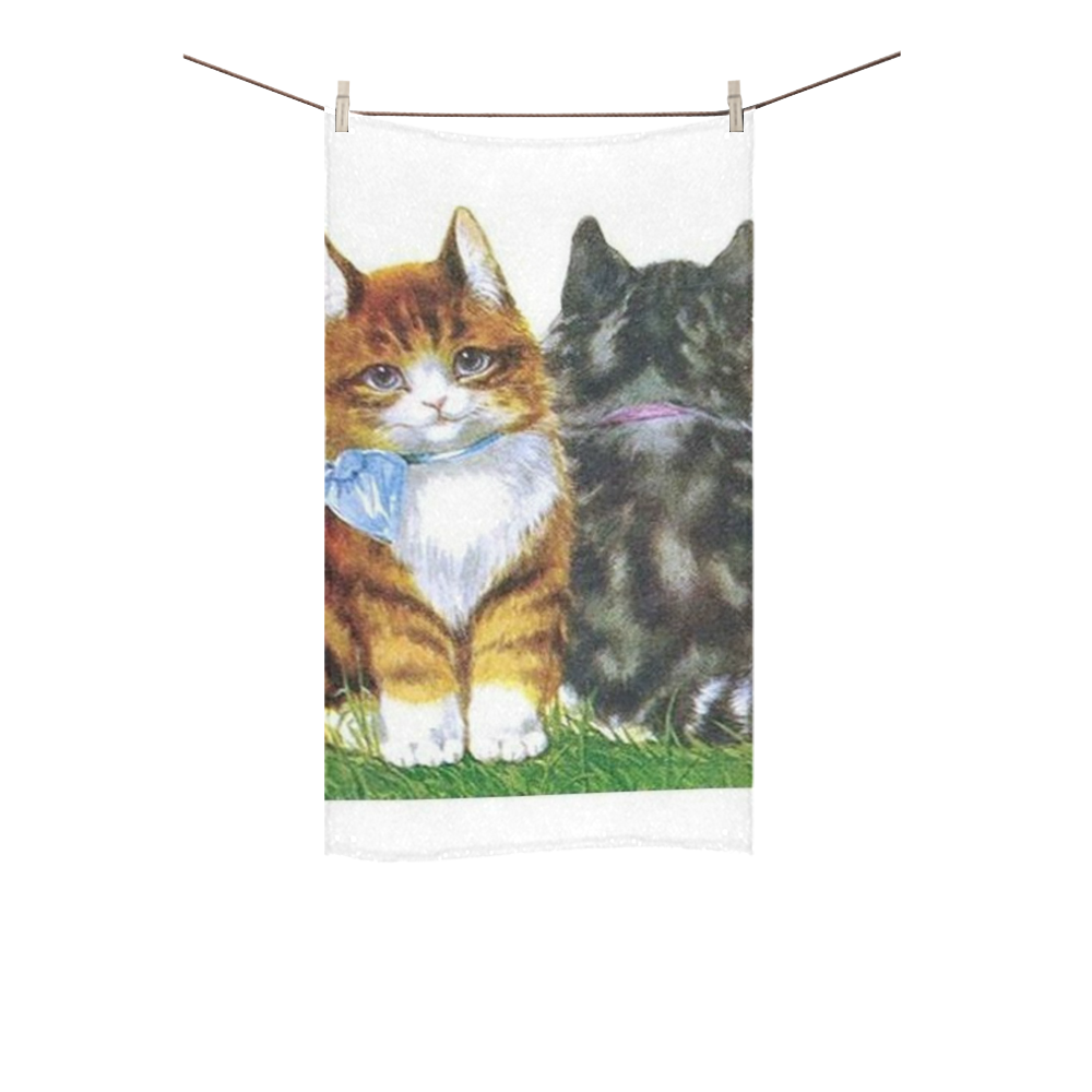 Vintage Kittens Custom Towel 16"x28"