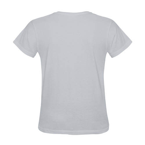 Raw grey Sunny Women's T-shirt (Model T05)