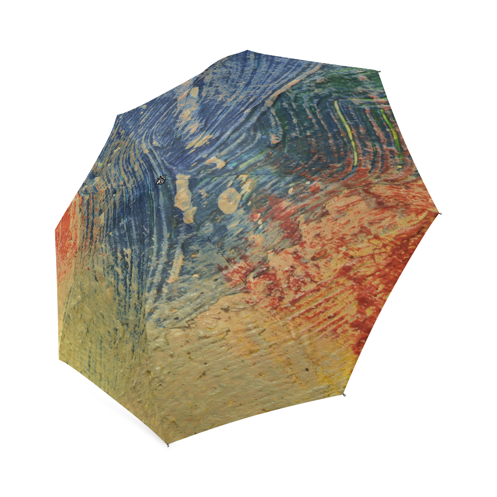 3 colors paint Foldable Umbrella (Model U01)