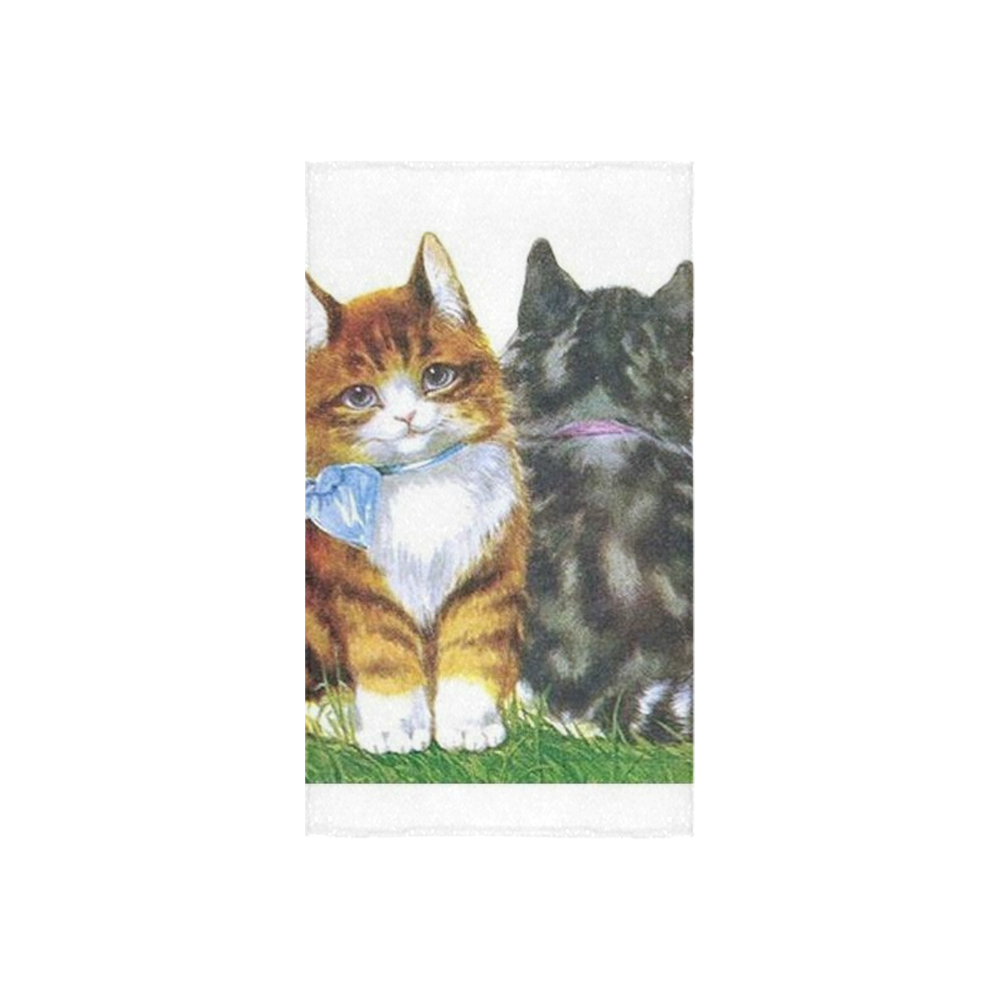 Vintage Kittens Custom Towel 16"x28"