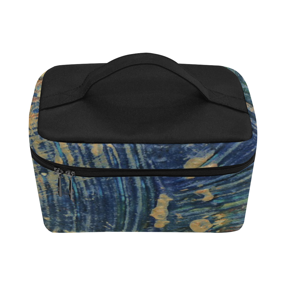 3 colors paint Cosmetic Bag/Large (Model 1658)