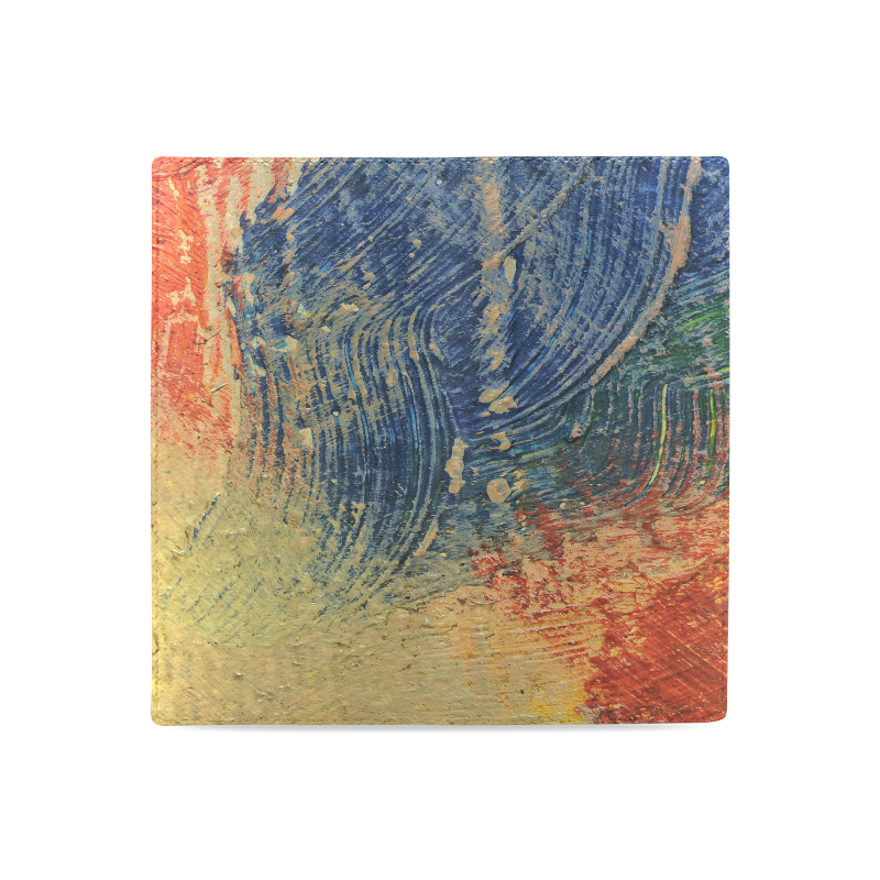 3 colors paint Women's Leather Wallet (Model 1611)