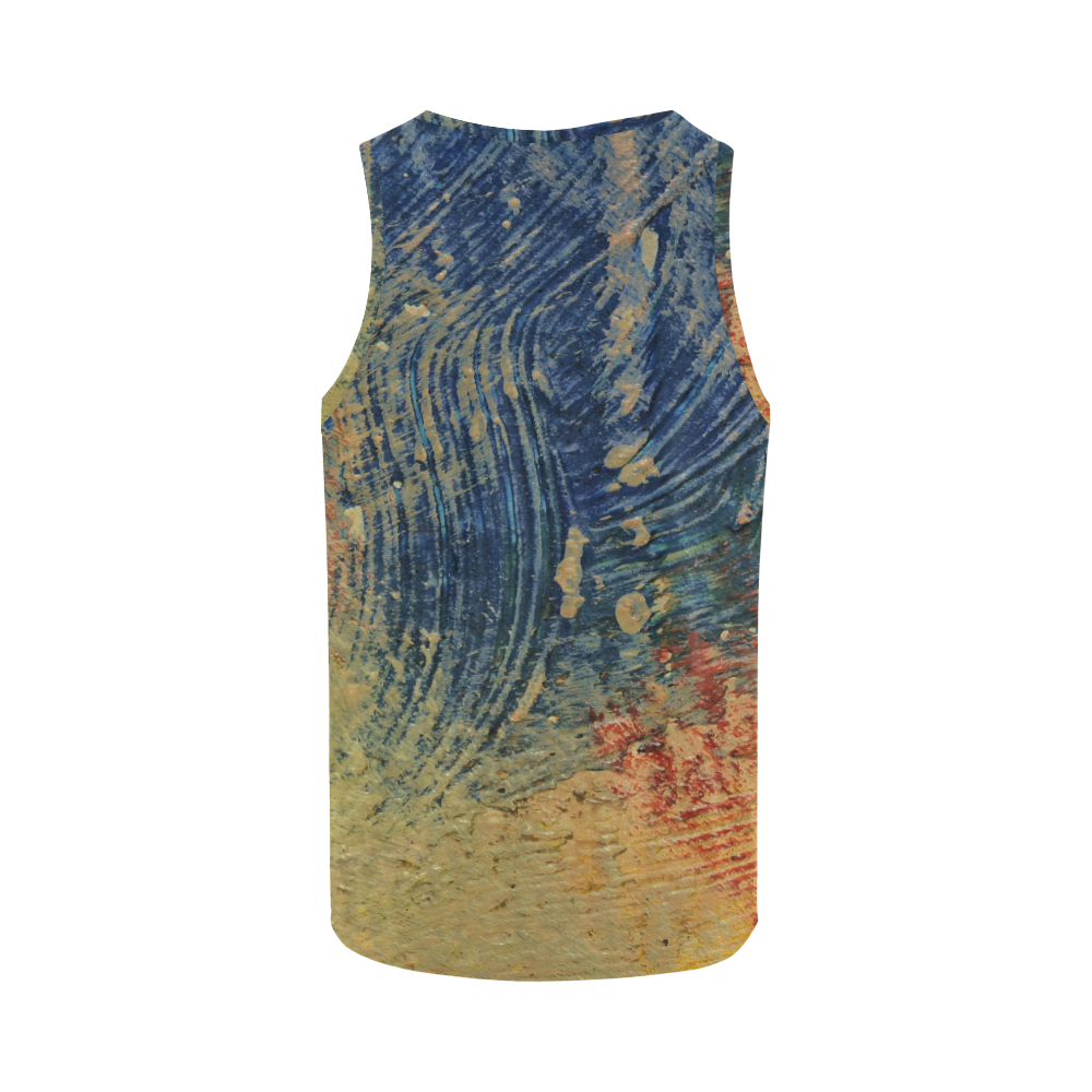 3 colors paint All Over Print Tank Top for Women (Model T43)