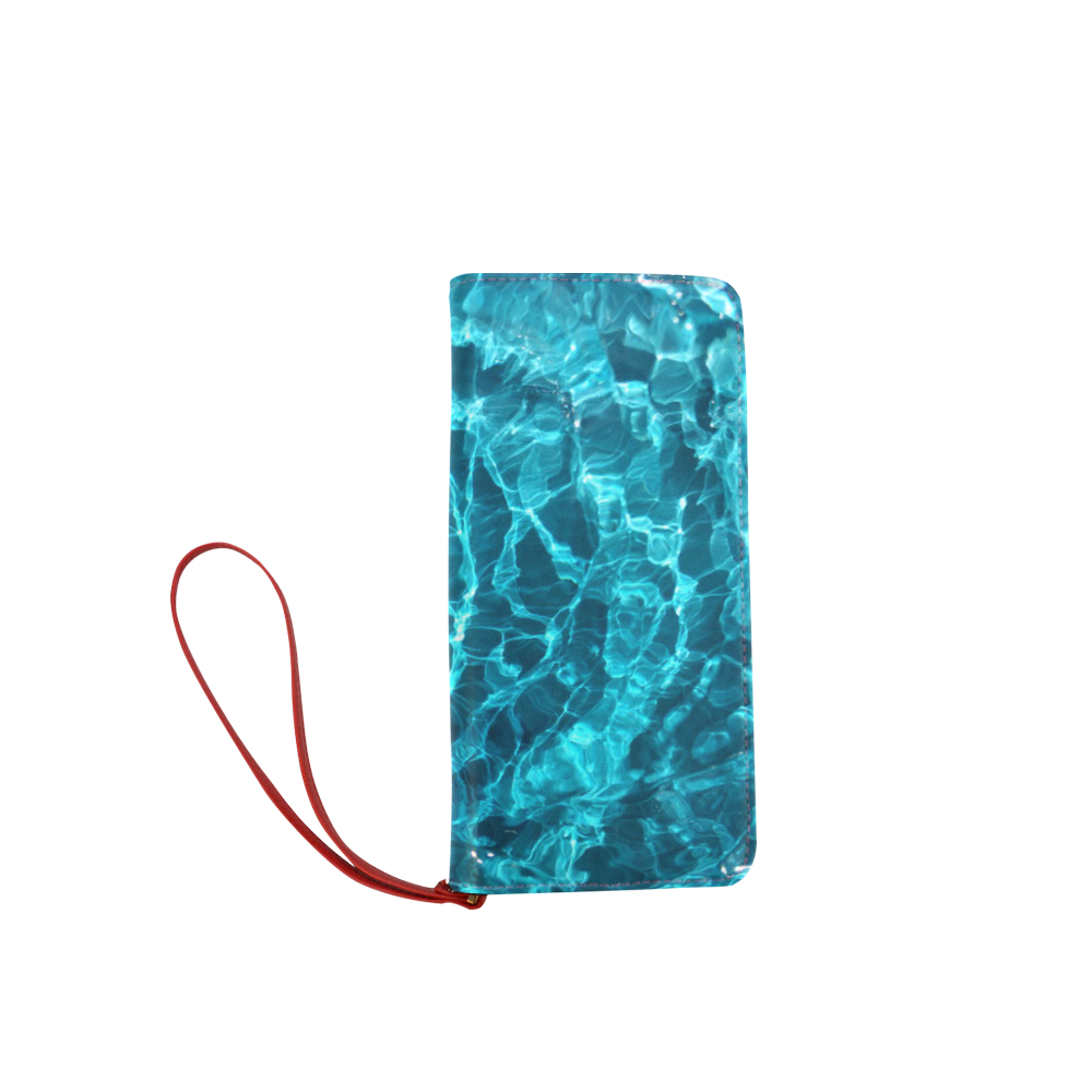 Starfish Ripple Women's Clutch Wallet (Model 1637)