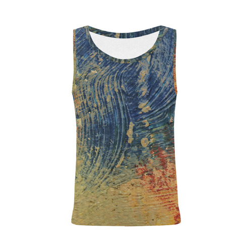 3 colors paint All Over Print Tank Top for Women (Model T43)