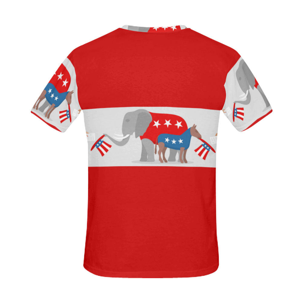 politishirt All Over Print T-Shirt for Men (USA Size) (Model T40)