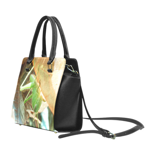 Baby Praying Mantis Nature Insects Classic Shoulder Handbag (Model 1653)