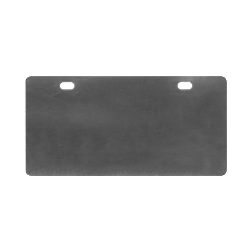 Metallic Aquamarine License Plate