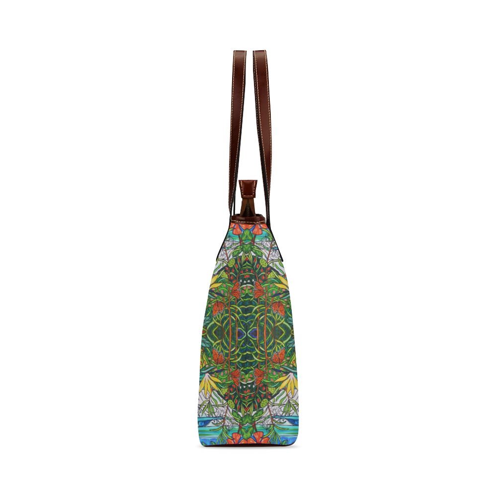 Summer Bliss Shoulder Tote Bag (Model 1646)