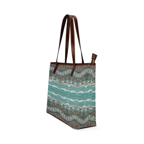 Ocean Energy Shoulder Tote Bag (Model 1646)