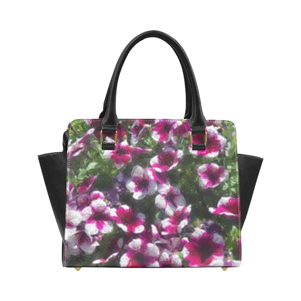 Painted Flowers 3 by JamColors Classic Shoulder Handbag (Model 1653)