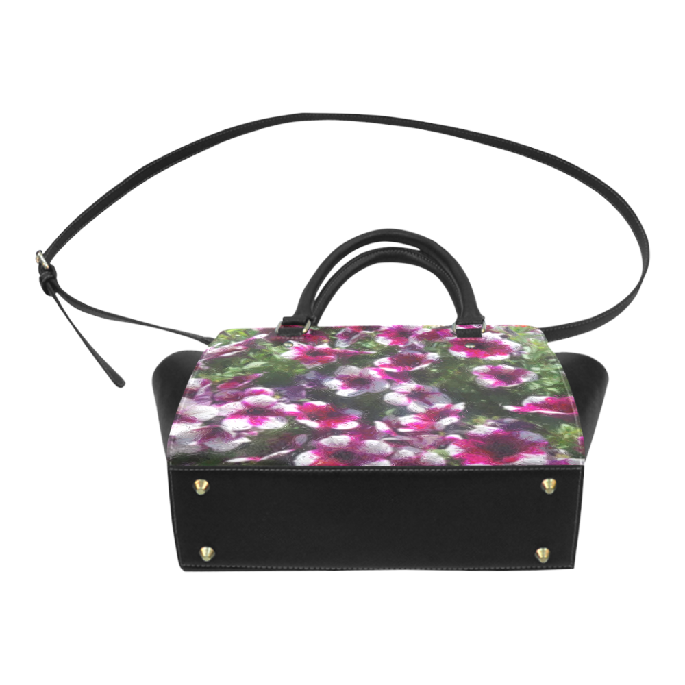 Painted Flowers 3 by JamColors Classic Shoulder Handbag (Model 1653)